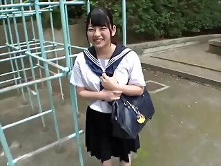 Cute Japanese College Girl Fucks Older Man