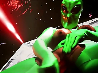 Zero-Suit Samus Aran On A Strange Alien Planet Part 3 3D Porn
